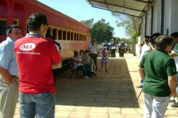 Foto - MANHÃ - PASSEIO DO TREM TURÍSTICO DIA 25 DE JULHO - DOMINGO