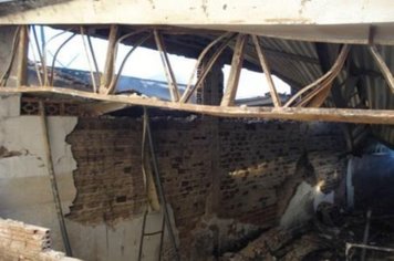 Foto - Incêndio no centro da cidade