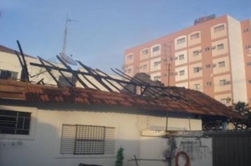 Foto - Incêndio no centro da cidade