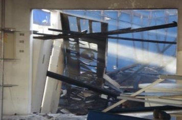 Foto - Incêndio no centro da cidade