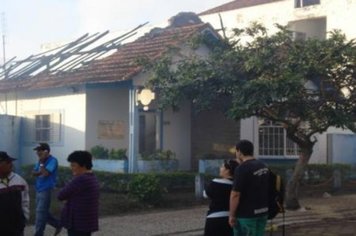 Foto - Incêndio no centro da cidade