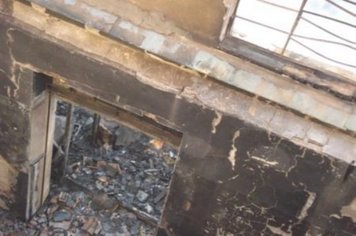 Foto - Incêndio no centro da cidade