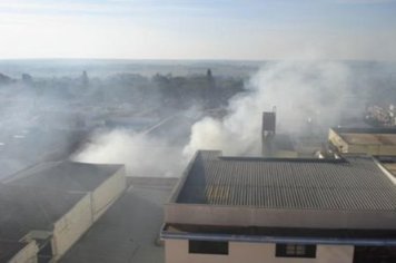 Foto - Incêndio no centro da cidade