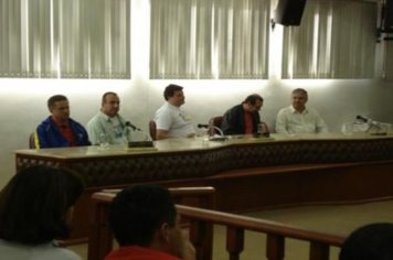 Foto - Congresso Solene que decide a sede dos Jogos Regionais de 2012