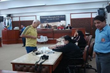 Foto - Congresso Solene que decide a sede dos Jogos Regionais de 2012