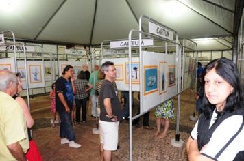 Foto - Abertura e Premiação do 6º Salão Internacional de Humor de Paraguaçu Paulista