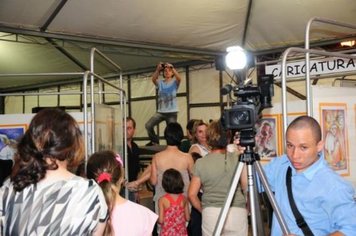 Foto - Abertura e Premiação do 6º Salão Internacional de Humor de Paraguaçu Paulista
