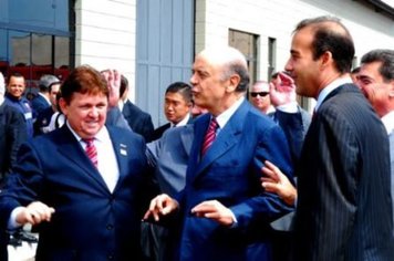 Foto - Entrega da SAMU ao prefeito Ediney em Tatuí