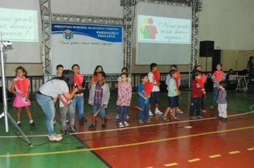 Foto - Gincana das Mães dentro do Programa Atleta do Futuro - PAF