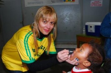 Foto - VACINAÇÃO CONTRA A PARALISIA INFANTIL EM PARAGUAÇU