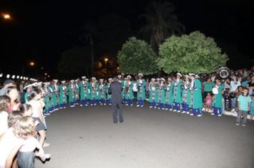 Foto - Chegada do Papai Noel - Fonte Luminosa