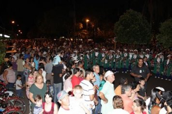 Foto - Chegada do Papai Noel - Fonte Luminosa