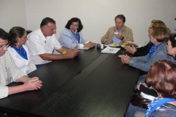 Foto - Visita do Deputado Edson Aparecido