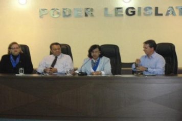 Foto - Visita do Deputado Edson Aparecido