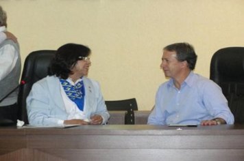 Foto - Visita do Deputado Edson Aparecido