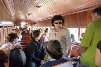Foto - Passeio do Trem Turístico - Sábado - 16 de abril - Especial