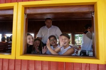 Foto - Passeio do Trem Turístico - Sábado - 16 de abril - Especial