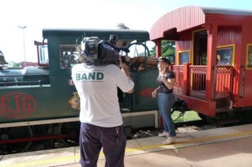 Foto - Passeio do Trem Turístico - Sábado - 16 de abril - Especial