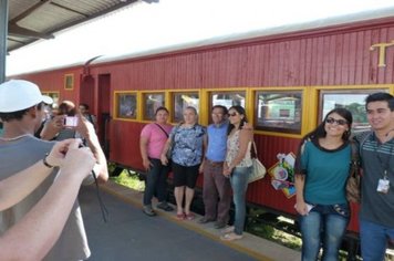 Foto - Passeio Trem Turístico e Cultural em parceria com o Sesc Thermas de Presidente Prudente