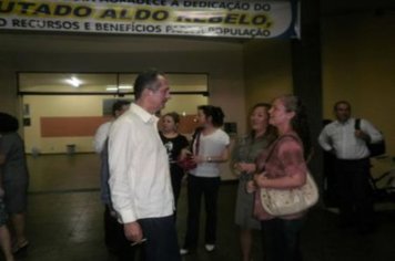 Foto - Visita de Aldo Rebelo