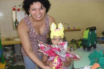 Foto - Páscoa na rede municipal de Educação