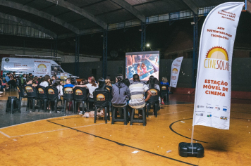 Foto - Secretaria Municipal de Cultura traz CineSolar a distrito de Paraguaçu