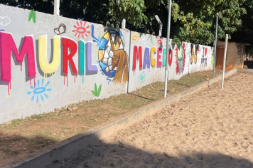 Mais uma importante rua do Jardim Murilo Macedo recebe 'faxina geral' 