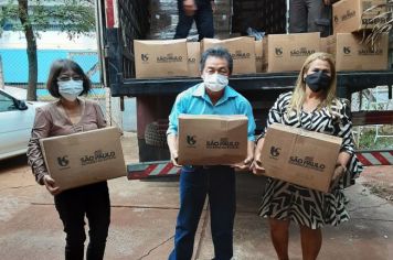 Paraguaçu recebe 800 cestas básicas do Fundo Social do Estado