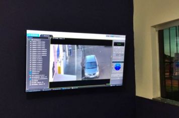 Monitoramento de segurança por câmeras começa a funcionar em Paraguaçu