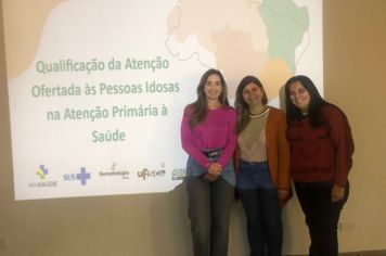 Equipe de Saúde de Paraguaçu marca presença na Oficina de Gestores da Atenção Primária de Saúde e Saúde da Pessoa Idosa