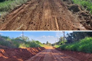 Pedreira Siqueira e Supapo de cara nova: 'Cavalaria da Secretaria de Obras' garante estradas renovadas na zona rural