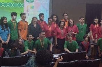 Cerimônia regional de premiação dos medalhistas da Olimpíada Brasileira de Matemática das Escolas Públicas.