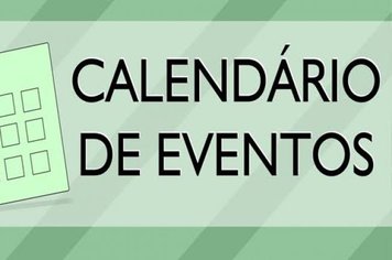 Inscrição para Calendário de Eventos foi prorrogada