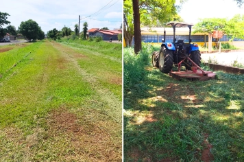 Prefeitura amplia serviços de roçagem e prioriza limpeza e prevenção à dengue na cidade