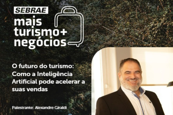 Palestra online debate o uso da Inteligência Artificial no turismo