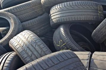 Comunicado do Departamento de meio Ambiente sobre coleta de pneus de descarte.