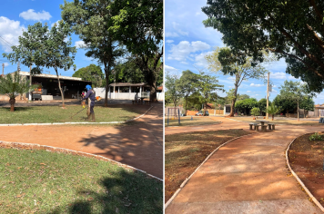 Praças de Sapezal e Roseta ganham faxina geral e reforçam espaços seguros para o lazer das comunidades