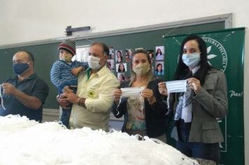 Em parceria, Assistência Social e Sindicato Rural Patronal entregam 12 mil máscaras 