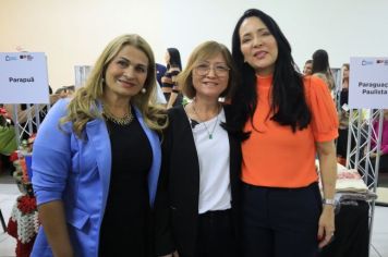 Primeira-dama de Paraguaçu Paulista participa de encontro regional com a primeira-dama do Estado de São Paulo
