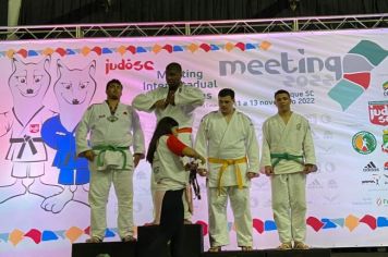 Paraguaçuense Murilo Pincerati, conquista medalha de bronze no Meeting Interestadual de Judô em Santa Catarina.