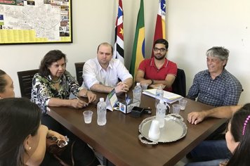 Presidente da Funarte Dante Mantovani visita prefeita Almira