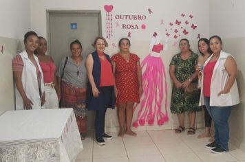Unidades de Saúde desenvolvem ações em comemoração ao Outubro Rosa