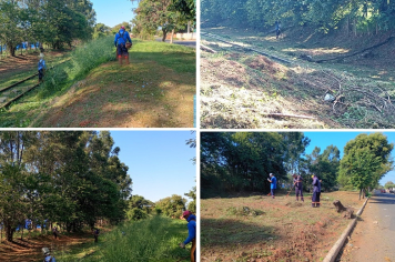 Ação de limpeza na linha férrea combate focos da dengue e melhora acesso à área urbana de Paraguaçu