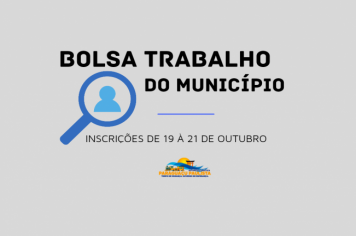Paraguaçu abre inscrições amanhã para Bolsa Trabalho