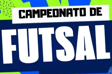 Campeonato Municipal de Futsal abre inscrições em Paraguaçu Paulista