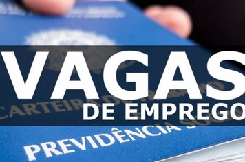 PAT de Paraguaçu oferece vagas de emprego