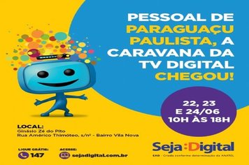 Caravana Seja Digital estará na Vila Nova, na sexta, sábado e domingo