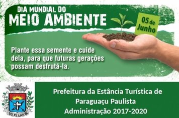 Hoje é Dia Mundial do Meio Ambiente