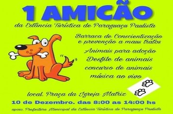 Neste domingo, 10, tem 1º Amicão na praça da Matriz