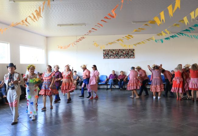 Grande festa em clima de arraiá anima integrantes do CCI
